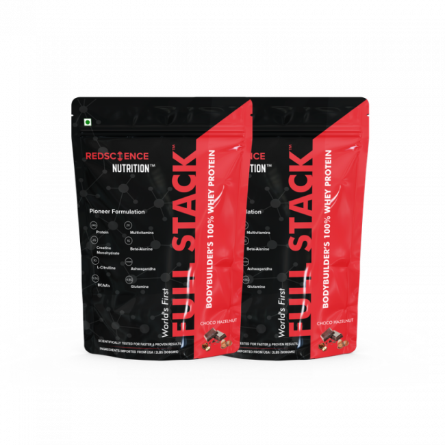 World's First FULL STACK™ 100% Whey Protein